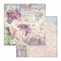 Preview: Stamperia Doppelseitiges Papier Hortensia