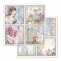 Preview: Stamperia Doppelseitiges Papier 4 Cards