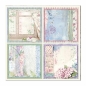 Preview: Stamperia Doppelseitiges Papier 4 Cards