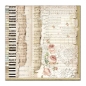 Preview: Stamperia Doppelseitiges Papier Fans and Music