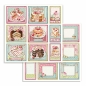 Preview: Stamperia Doppelseitiges Papier Cakes