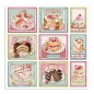 Preview: Stamperia Doppelseitiges Papier Cakes