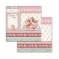 Preview: Stamperia Block Small mit 10 doppelseitig bedruckten Papieren Sweety