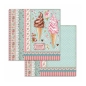 Preview: Stamperia Block Small mit 10 doppelseitig bedruckten Papieren Sweety