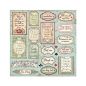 Preview: Stamperia Extra Small Pad 6 x 6 Inch mit 10 doppelseitig bedruckten Papieren You and Me