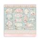 Preview: Stamperia Extra Small Pad 6 x 6 Inch mit 10 doppelseitig bedruckten Papieren Sweet Winter