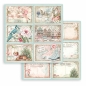 Preview: Stamperia Extra Small Pad 6 x 6 Inch mit 10 doppelseitig bedruckten Papieren Sweet Winter