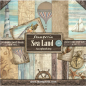 Preview: Stamperia 8 x 8 Inch Paper Pack Sea Land