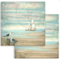 Preview: Stamperia 8 x 8 Inch Paper Pack Sea Land