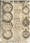 Preview: Stamperia Reis Papier Rice Paper Backgrounds A6 Brocante Antiques