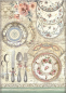 Preview: Stamperia A4 Reispapier Rice Paper Selection Brocante Antiques