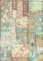 Preview: Stamperia A4 Reispapier Rice Paper Selection Brocante Antiques