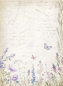 Preview: Stamperia Rice Paper Reis Papier A6 Set mit 8 Stück Backgrounds Lavender