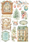 Preview: Stamperia Washi Pad 8 Sheets A5 The Nutcracker