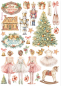 Preview: Stamperia Washi Pad 8 Sheets A5 The Nutcracker