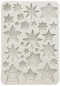 Preview: Stamperia Silikon Mould A5 Gear up for Christmas Stars
