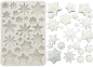 Preview: Stamperia Silikon Mould A5 Gear up for Christmas Stars