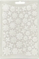 Preview: Stamperia Soft Mould A5 Create Happiness Dewdrops Snowflakes