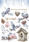Preview: Stamperia Washi Pad 8 Sheets A5 Create Happiness Dewdrops