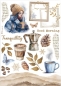Preview: Stamperia Washi Pad 8 Sheets A5 Create Happiness Dewdrops