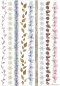 Preview: Stamperia Washi Pad 8 Sheets A5 Create Happiness Dewdrops