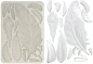 Preview: Stamperia A5 Silicon Mould Masquerade Feathers
