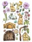 Preview: Stamperia A5 Silicon Mould Rabbit and Flowers