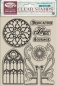 Preview: Stamperia Acrylic Stamp 14 x 18 cm Master of Magic Gothic Elements