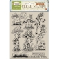 Preview: Stamperia Acrylic Stamp 14 x 18 cm Hidden Grove Mushrooms