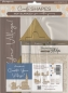 Preview: Stamperia Assortment Village: 4 Crafty Shapes and 2 Decorative Chips