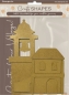 Preview: Stamperia Assortment Village: 4 Crafty Shapes and 2 Decorative Chips