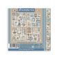 Preview: Stamperia Sticker 165 mm x 165 4 Sheets Silent Sea