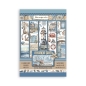 Preview: Stamperia Washi Pad 8 Sheets A5 Silent Sea