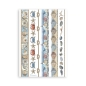 Preview: Stamperia Washi Pad 8 Sheets A5 Silent Sea