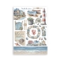 Preview: Stamperia Washi Pad 8 Sheets A5 Silent Sea