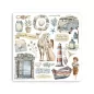 Preview: Stamperia Rub-On 10,16 x 21,6 cm Assortment Silent Sea
