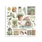 Preview: Stamperia Rub-On 10,16 x 21,6 cm Assortment Herbarium Silvae
