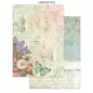 Preview: Stamperia Junk Journal Stickers, Backgrounds, Cut-Outs Wonderland
