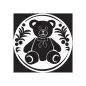 Preview: Stamperia Set 6 pcs seals diam 2,5 cm The Owl's House