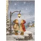 Preview: Stamperia Printed 6 Rice Paper  A4 Selection for Art and Craft Silent Night