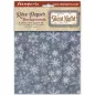 Preview: Stamperia Printed 8 Rice Paper A6 Background Selection for Art and Craft Silent Night