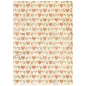 Preview: Stamperia Printed 8 Rice Paper A6 Background Selection for Art and Craft Silent Night
