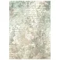 Preview: Stamperia Printed 8 Rice Paper A6 Backgrounds Selection for Art and Craft Reispapier White Christmas