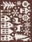 Preview: Stamperia Art Paper Shapes Laser Cut Christmas