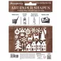Preview: Stamperia Art Paper Shapes Laser Cut Christmas