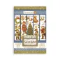 Preview: Stamperia Printed Washi Pad for Art and Craft A5 8 Sheets Silent Night