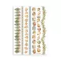 Preview: Stamperia Printed Washi Pad for Art and Craft A5 8 Sheets White Christmas