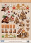 Preview: Reddy Cards Stanzbogen Lebkuchen, Gebäck
