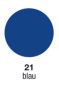 Preview: Stoff- / Textil Stempelfarbe 25 ml mittelblau