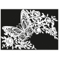 Preview: Stencil DIN A4 Schmetterling 1-teilig